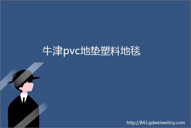 牛津pvc地垫塑料地毯